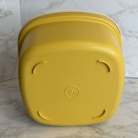 Vintage Tupperware Vegetable Steamer Cooker 3 Piece, Harvest Gold/Mustard - Picture 7 of 7